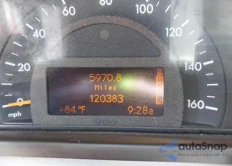 2004 Mercedes-Benz C 230 Kompressor Sport/Sport from USA, damaged, VIN WDBRF40J64F505984